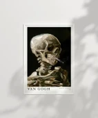 Çerçevesiz Poster Vincent Van Gogh Kafatası thumbnail 6