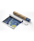 Çerçevesiz Poster Vincent Van Gogh Yıldızlı Geceler thumbnail 8