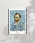 Çerçevesiz Poster Vincent Van Gogh Otoportre thumbnail 2