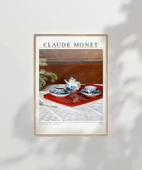 Çerçevesiz Poster Claude Monet Çay Servisi (2) - 7