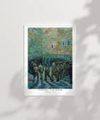Çerçevesiz Poster Vincent Van Gogh Tutuklular Çemberi thumbnail 6