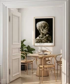 Çerçevesiz Poster Vincent Van Gogh Kafatası thumbnail 4