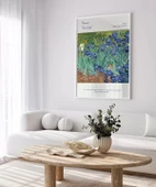 Çerçevesiz Poster Vincent Van Gogh Süsen Çiçekleri thumbnail 4