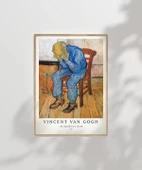 Çerçevesiz Poster Vincent Van Gogh Üzgün Yaşlı Adam thumbnail 7
