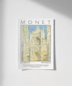 Çerçevesiz Poster Claude Monet Rouen Katedrali thumbnail 1