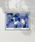 Çerçevesiz Poster Paul Klee Mavi Gece thumbnail 2