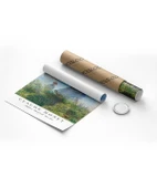 Çerçevesiz Poster Claude Monet Şemsiyeli Kadın (2) thumbnail 8