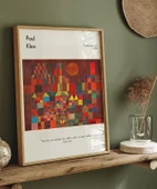 Çerçevesiz Poster Paul Klee Kale ve Güneş thumbnail 5