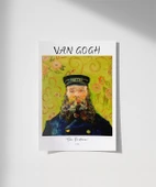 Çerçevesiz Poster Vincent Van Gogh Postacı thumbnail 1