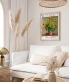 Çerçevesiz Poster Claude Monet Ayçiçeği Buketi thumbnail 4