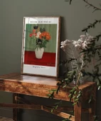 Çerçevesiz Poster Henri Rousseau Çiçek Buketi thumbnail 4