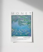 Çerçevesiz Poster Claude Monet Zambaklar (2) thumbnail 1
