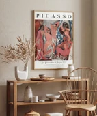 Çerçevesiz Poster Pablo Picasso Avignonlu Kızlar thumbnail 5