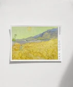 Çerçevesiz Poster Vincent Van Gogh Buğday Tarlası Ve Orakçı thumbnail 1