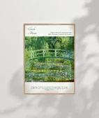 Çerçevesiz Poster Claude Monet Zambaklar ve Japon Köprüsü thumbnail 7