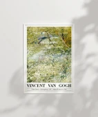 Çerçevesiz Poster Vincent Van Gogh Riverbank'da Bahar Vakti (2) thumbnail 6
