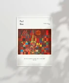 Çerçevesiz Poster Paul Klee Kale ve Güneş thumbnail 6