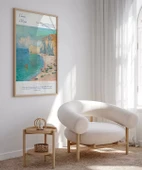 Çerçevesiz Poster Claude Monet Etretat Kumsalı thumbnail 3