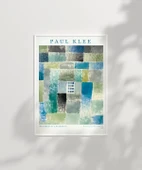 Çerçevesiz Poster Paul Klee İlk Ev thumbnail 6