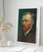 Çerçevesiz Poster Vincent Van Gogh Kişisel Portre thumbnail 5