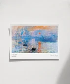 Çerçevesiz Poster Claude Monet Gün Doğumu thumbnail 1