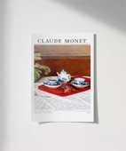 Çerçevesiz Poster Claude Monet Çay Servisi (2) - 1
