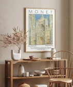 Çerçevesiz Poster Claude Monet Rouen Katedrali thumbnail 5