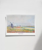 Çerçevesiz Poster Claude Monet Hadue Yakınlarında Lale bahçeleri thumbnail 1
