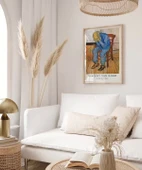 Çerçevesiz Poster Vincent Van Gogh Üzgün Yaşlı Adam thumbnail 3