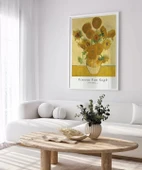 Çerçevesiz Poster Van Gogh Ayçiçekleri thumbnail 4