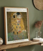 Çerçevesiz Poster Gustav Klimt Öpücük 1 thumbnail 4