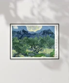 Çerçevesiz Poster Vincent Van Gogh Zeytin Ağaçları (2) thumbnail 2