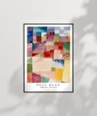 Çerçevesiz Poster Paul Klee Hammamet Motifi thumbnail 2