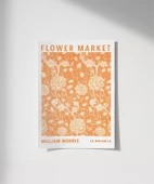 Çerçevesiz Poster William Morris Flower Market thumbnail 1