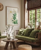 Çerçevesiz Poster Ohara Koson Zambaklar thumbnail 3