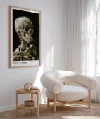 Çerçevesiz Poster Vincent Van Gogh Kafatası thumbnail 3