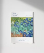 Çerçevesiz Poster Vincent Van Gogh Süsen Çiçekleri thumbnail 1