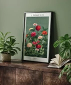 Çerçevesiz Poster L. Prang Çiçekler thumbnail 4
