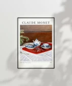 Çerçevesiz Poster Claude Monet Çay Servisi (2) - 2