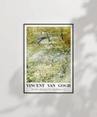 Çerçevesiz Poster Vincent Van Gogh Riverbank'da Bahar Vakti (2) thumbnail 2