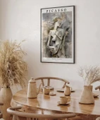 Çerçevesiz Poster Pablo Picasso Mandolinli Kız thumbnail 5