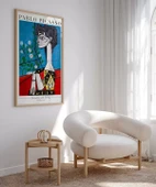 Çerçevesiz Poster Pablo Picasso Jacqueline with Flowers thumbnail 3