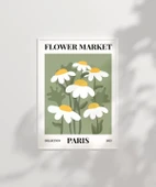 Çerçevesiz Poster Paris'in Neşeli Papatyaları thumbnail 3