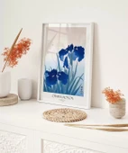 Çerçevesiz Poster Ohara Koson İris Çiçekleri thumbnail 4