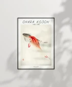 Çerçevesiz Poster Ohara Koson İki Sazan thumbnail 6