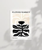 Çerçevesiz Poster White Copenhagen Flower thumbnail 3