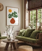 Çerçevesiz Poster Saksıda Palmiye thumbnail 4