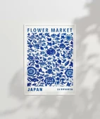 Çerçevesiz Poster Flower Market Japan thumbnail 3