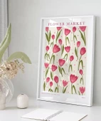 Çerçevesiz Poster Flower Market No 1 thumbnail 6