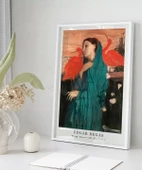 Çerçevesiz Poster Edgar Degas Ibis İle Genç Kadın thumbnail 4